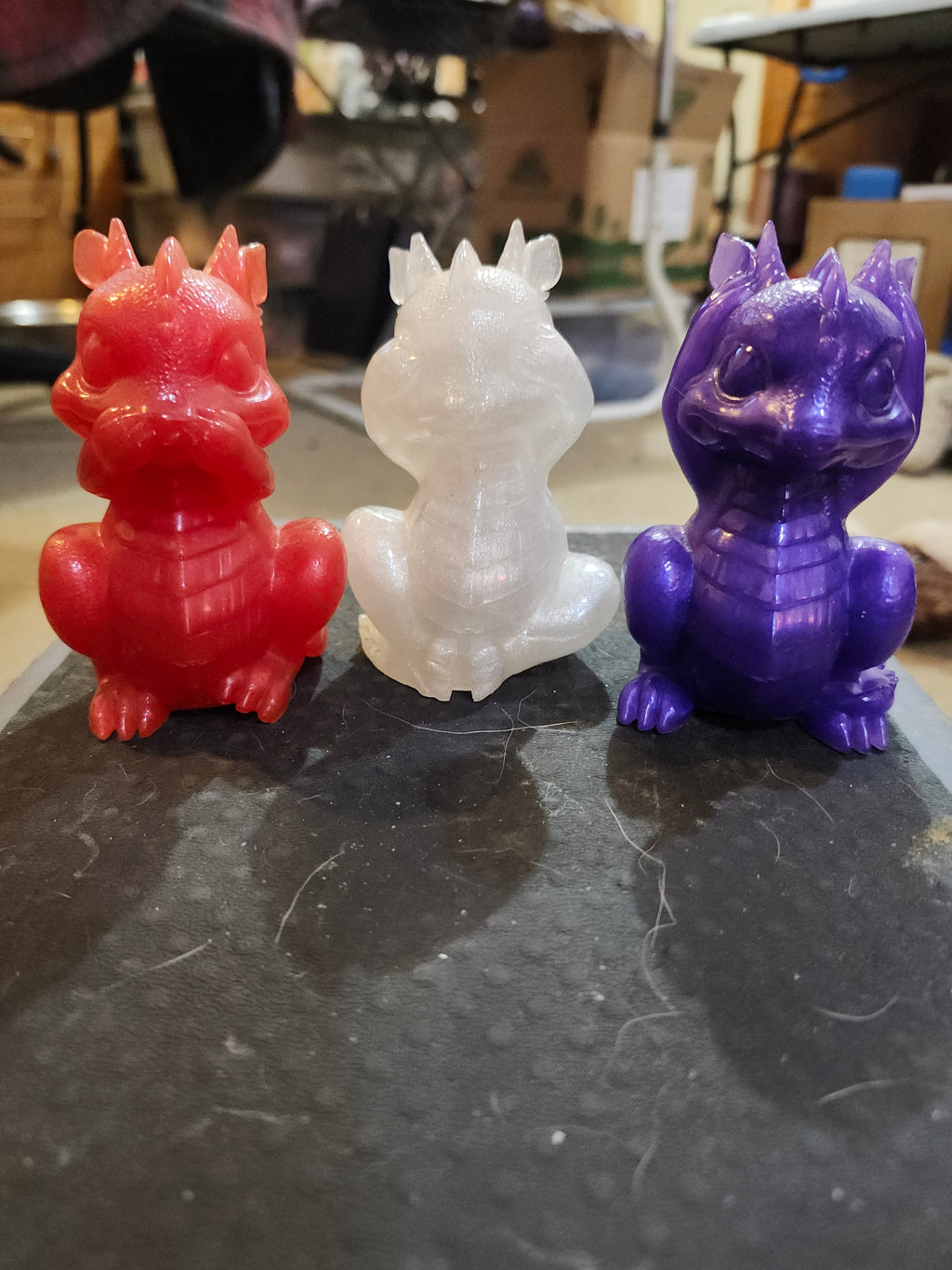 Colorful dragons