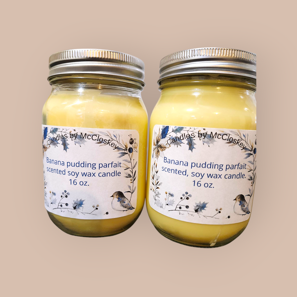 Banana parfait 16 Oz candle