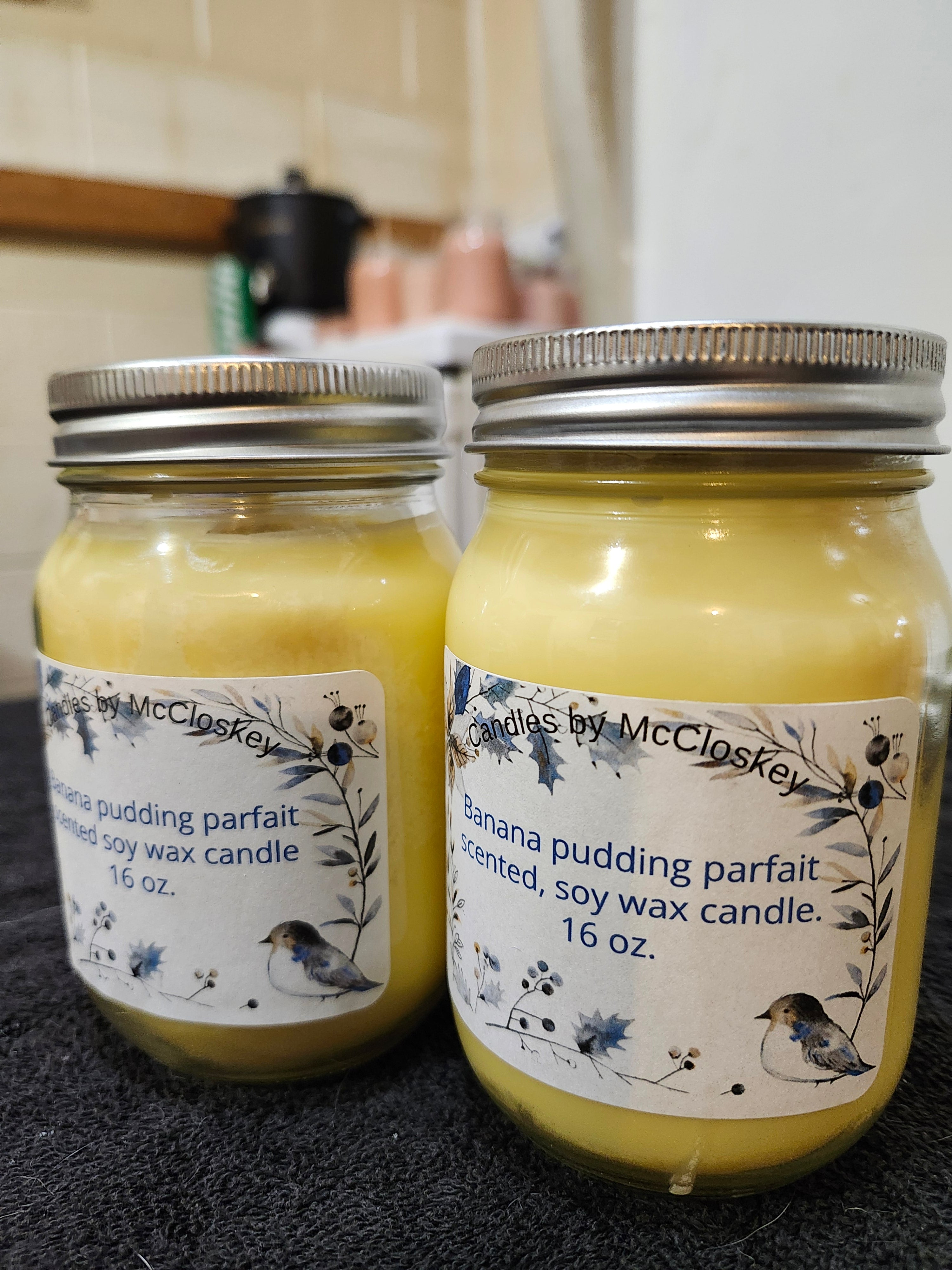 Banana parfait 16 Oz candle