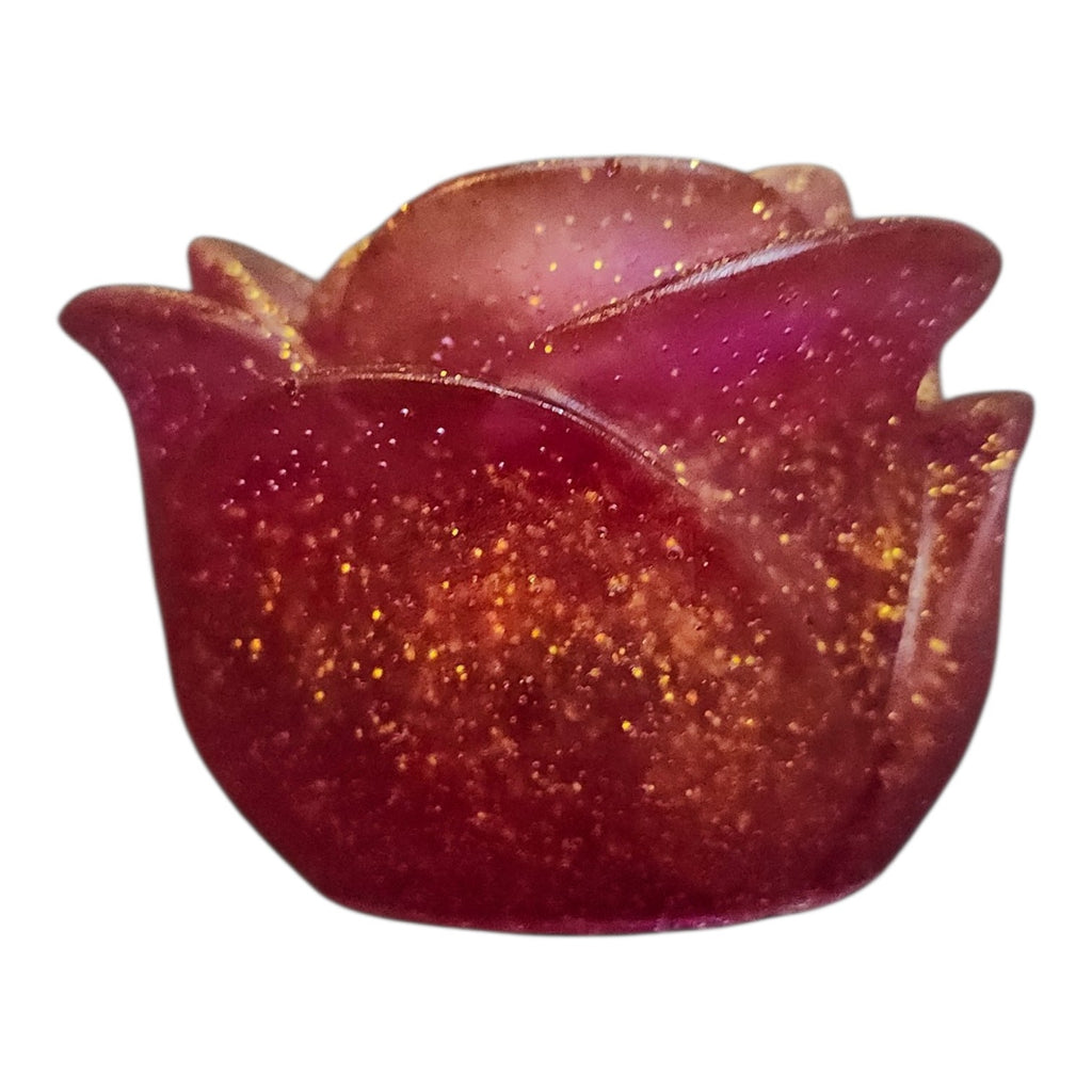 Resin art rose